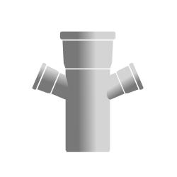 Крестовина 110х50х50х67 внутр.