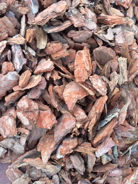 Мульча из сосновой коры, мелкая фракция, сито 20мм, мешок 45л