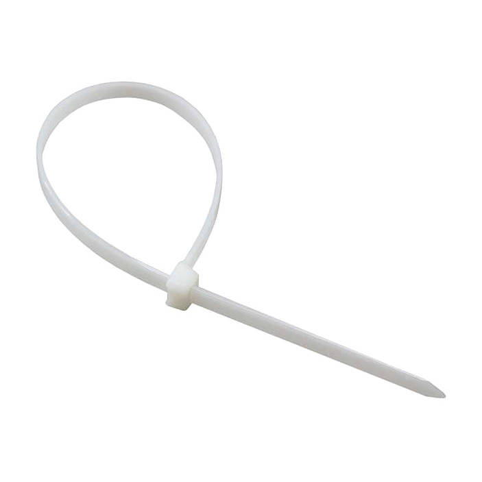 Хомут для электропроводки 2,5x80mm (белый) (100 шт.)