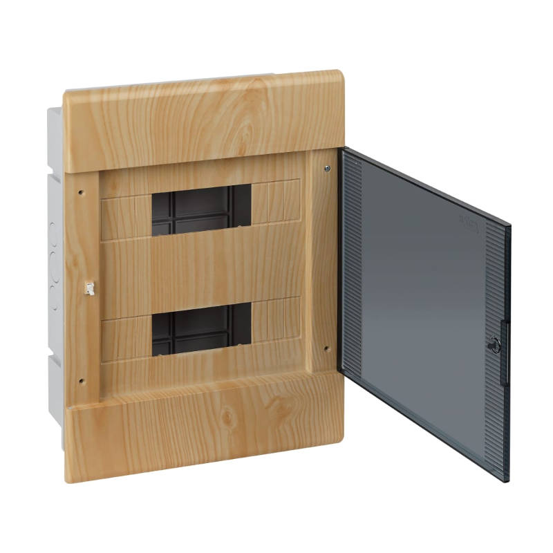 68124-27М Тусо Щиток с/п на 24 мод. с двер. 415х299х103мм, сосна на светлой основе