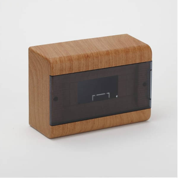 68029-38М Тусо Щиток для о/п на 9 модулей с дверцей, 222х160х93мм, IP40, бук